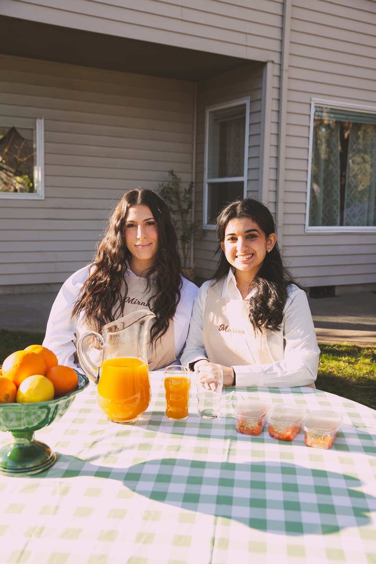 Marian and Mirna, the founders of Sips n Sweets